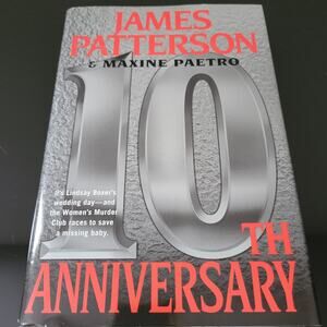Book James Patterson and Maxine Paetro 10th Anniversary‎ Hard Back